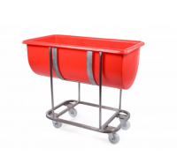 Plastic Trough with Stainless Steel Frame 135 Litre