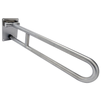 Stainless Disabled 800mm Hinged Support Rail