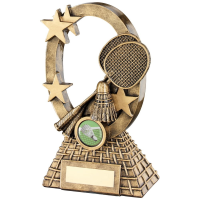 2 Tone Badminton Award - 2 Sizes