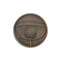 70mm Golf Medal Coin - 2 Options