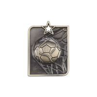Centurion Star Die Cast Football 3D Medal