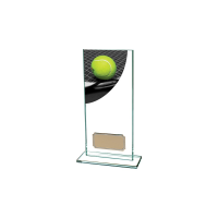 Colour Curve Glass Tennis Award - 5 sizes