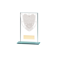 Millennium Glass Badminton Award - 5 sizes
