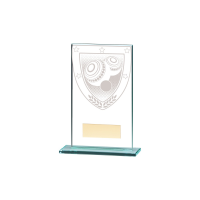 Millennium Glass Lawn Bowls Award - 5 sizes