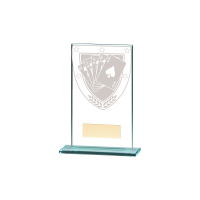 Millennium Glass Poker Award - 5 sizes
