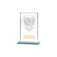 Millennium Glass Rugby Award - 5 sizes