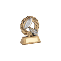 Rugby Resin Boot Trophy - 3 sizes