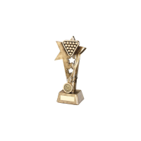 Snooker / Pool Star Trophy - 3 sizes