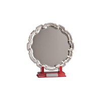 Suppliers Of Agustus Nickel Plated Salver  - 4 sizes In Hertfordshire