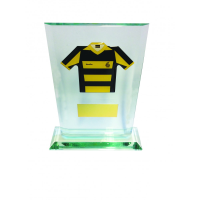 Suppliers Of Bespoke Club Shirt On Glass In Hertfordshire