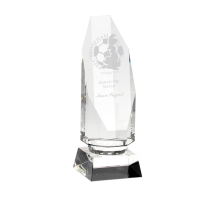 Suppliers Of Clear Glass Column Award - 3 sizes In Hertfordshire