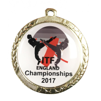 Suppliers Of Custom Printed Medal - 60mm In Hertfordshire