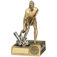 Suppliers Of Female Hockey Figure Trophy - 160mm In Hertfordshire