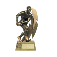 Suppliers Of Gold Flash Rugby Player Trophy - 3 sizes In Hertfordshire