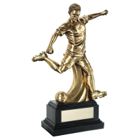 Suppliers Of Golden Male Football Figure Award - 3 sizes In Hertfordshire