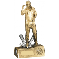 Suppliers Of Male Darts Figure Trophy - 185mm In Hertfordshire