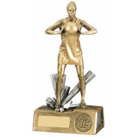 Suppliers Of Netball Resin Figure Trophy - 160mm In Hertfordshire