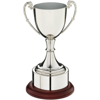 Suppliers Of Nickel Cup on Wooden Base - 6 sizes In Hertfordshire