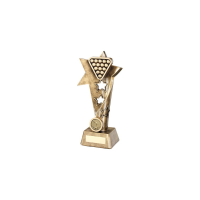 Suppliers Of Snooker / Pool Star Trophy - 3 sizes In Hertfordshire