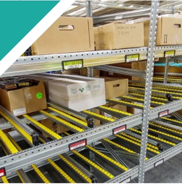 Super-Efficient Carton Flow Shelving Leicester