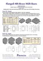 FB002 Flanged ABS Boxes with Bases