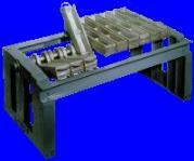 Silver Anode Casting Trolley