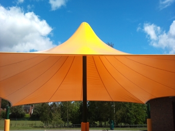 Waterproof Conical Structures for the Garden