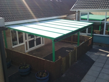 Fixed Canopies for Hospitality & Catering