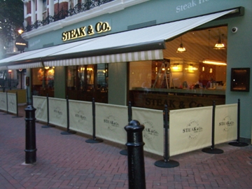 Retractable Awnings for Hospitality & Catering