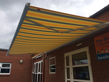 Retractable Awnings for the Garden