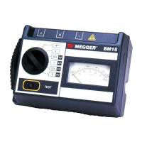 Megger BM15 Analogue 5kV Insulation Tester