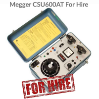 Megger CSU600AT For Hire