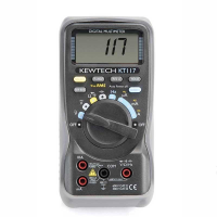 Kewtech KT117 True-RMS Multimeter