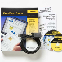 FlukeView Forms Software with cable