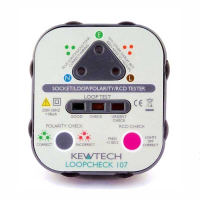 Kewtech LOOPCHECK107 Mains Socket Tester