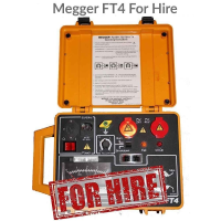 Megger FT4 Flash Tester For Hire
