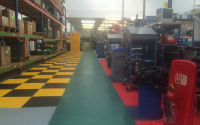 Industrial ESD Flooring Tiles For The Retail Industry