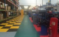 Industrial ESD Flooring Tiles For Commercial Industry