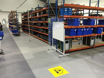 Anti Static Floor Tiles For The Industrial Industry