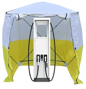 Electric Car EV Charger Installation pop-up work tent - 1.8(l) x 1.8(w) x 2.0m (h)