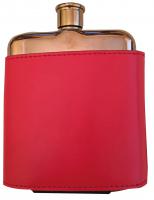 Malvern Leather Hip Flask Cover E113307