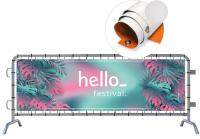 Outdoor Eyeletted Pvc Banner E119001