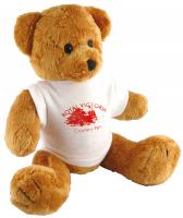 Robbie Bear With White T-Shirt 10 Inch E1115302