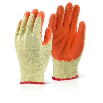 Grip Glove Economy Orange Extra Large Size 10