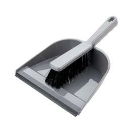 Elliotts Silver Dustpan & Brush Set STIFF