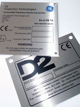 Warning Signs Engraving Services