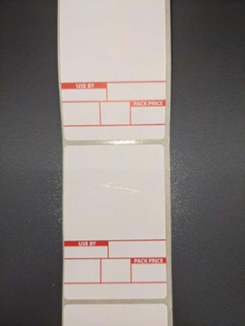 Custom Printed Weigh Scale Labels