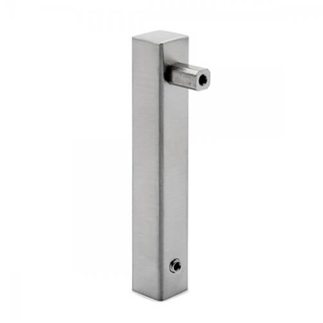 Stainless Steel End Post with Hidden Fixing Point