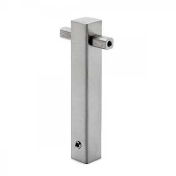 Stainless Steel End Post with Hidden Fixing Point