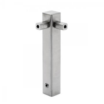 Stainless Steel 90 Degree Corner Post with Hidden Fixing Point